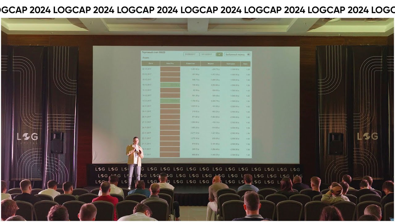 Станислав Чудаев - О чем не говорят трейдеры // Конференция LOGCAP 2024 ...