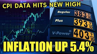 Cpi Inflation Data Hits New High Of 5.4%