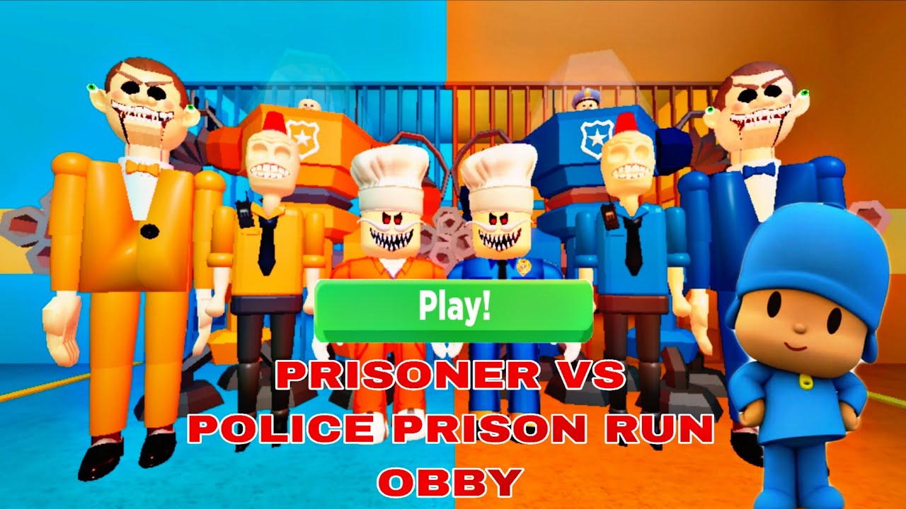 I Escaped the HARDEST Prison Run Obby in Roblox 😱 | Prisoner vs police 🚨