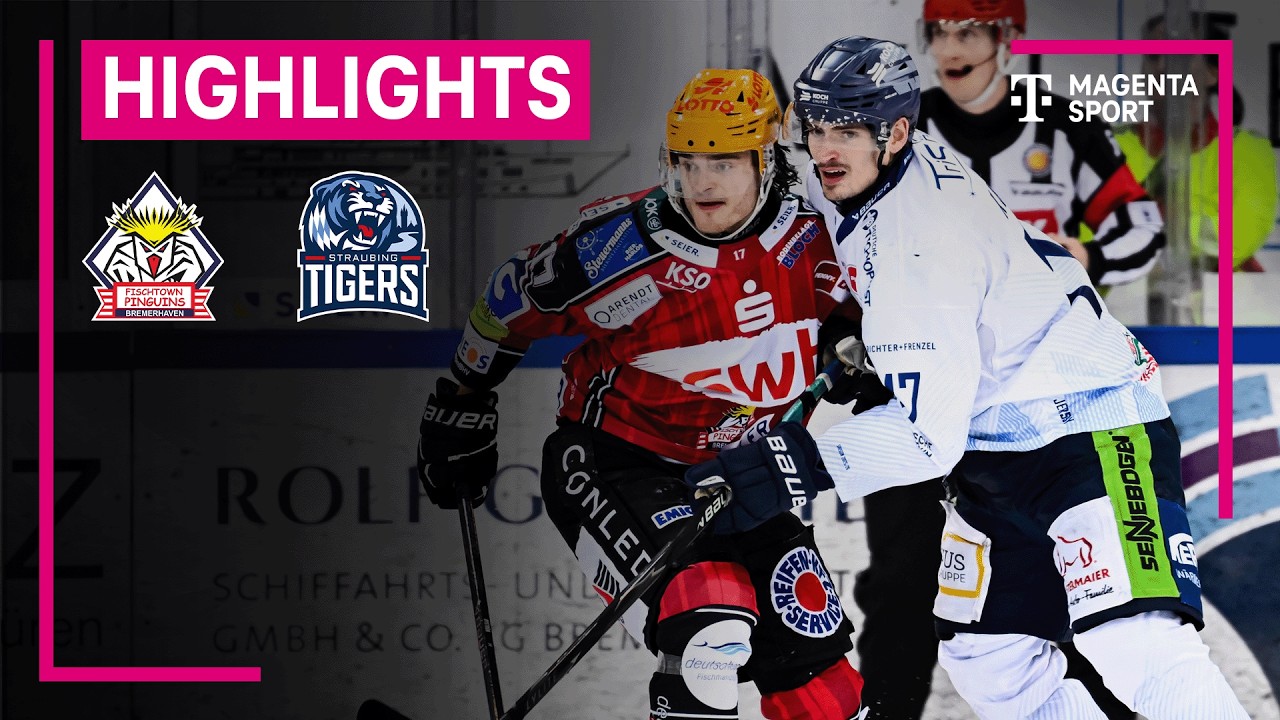Pinguins Bremerhaven - Straubing Tigers | PENNY DEL | MAGENTA SPORT