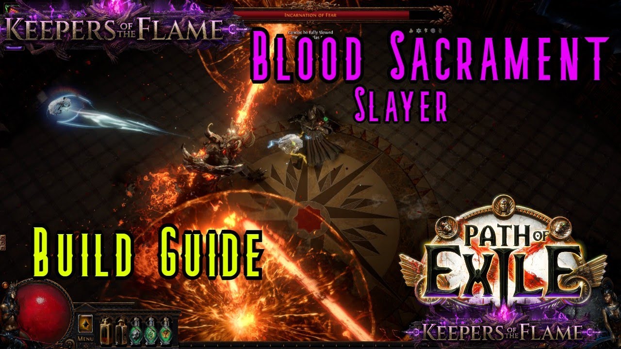 Путь изгнания: руководство по сборке Таинства крови 