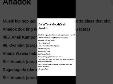 boong alex anadok tara mood