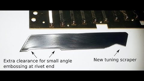 Improved Andrew Zajac embossing tool