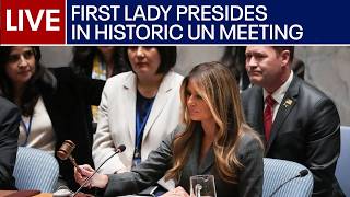 🔴LIVE: First Lady Melania Trump set to make history at the United Nations | FOX 10 Phoenix