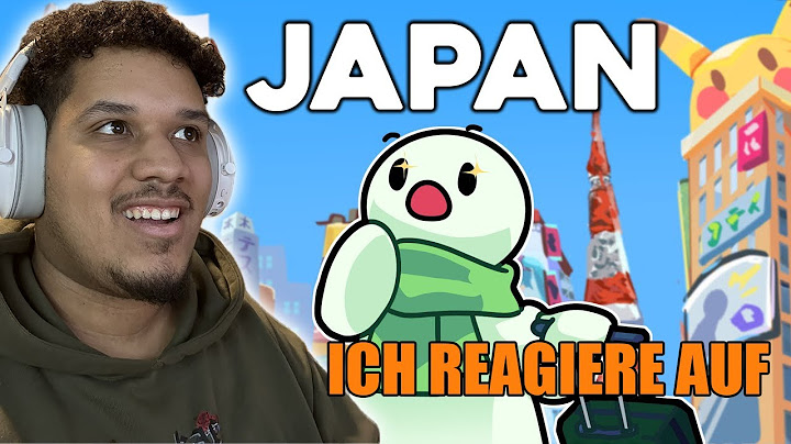 ICH REAGIERE AUF ''SO LIEF MEINE JAPAN REISE''