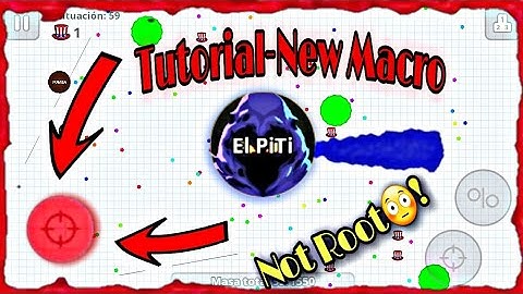 MACRO BUTTON//-El PITI-\\ "NOT ROOT" SPEED x999999/AGAR MOVIl/