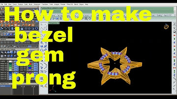 How to make bezel gems prong rhino/gemvision matrix9- jewellery cad design-rhino5/matrix -class room