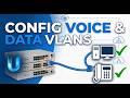 How to Configure Voice and Data VLANs on UniFi Switches