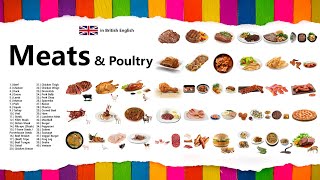 Meats and Poultry in British English