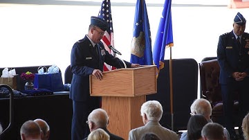 60th Air Mobility Wing Change of Command Ceremony 2018