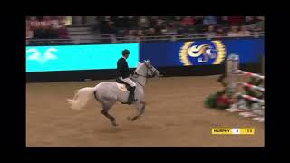 Robert Murphy and Highcross Violet   London Horse Show Under 25 final