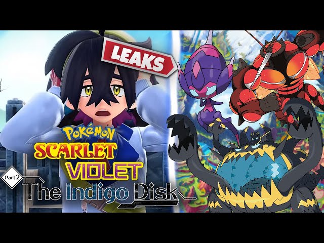 NEW INDIGO DISK LEAKS! Ultra Beasts and Returning LEGENDARIES! Scarlet &  Violet DLC Leaks 