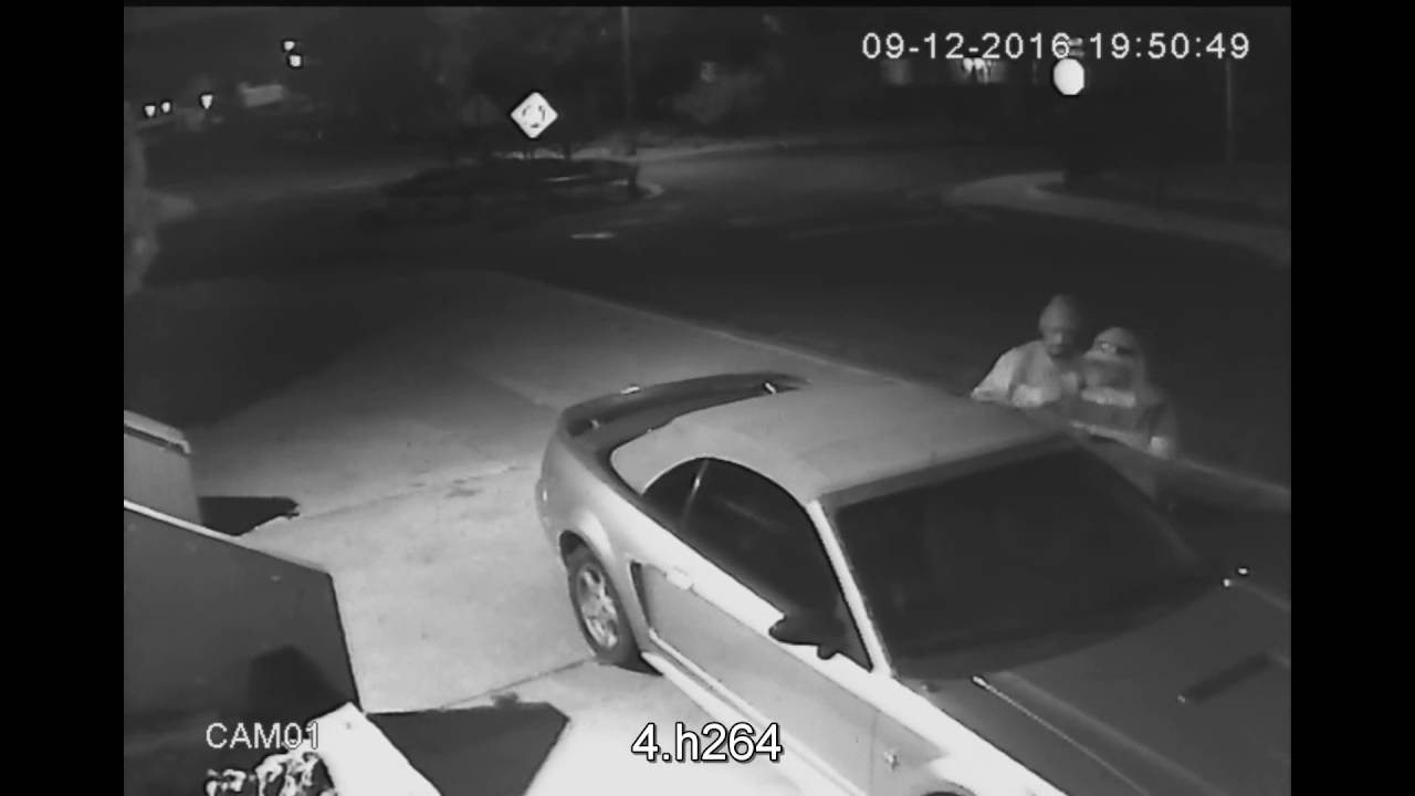 Car Thieves Caught On Camera Trying To Steal Car - YouTube