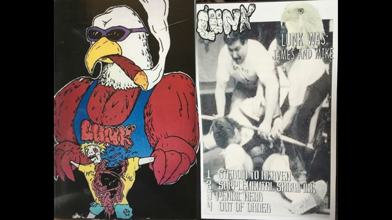 Lunk / Myxoma - Lunk / Nasty Wounds split tape (2019)