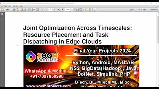 Joint Optimization Across Timescales Resource Placement and Task Dispatching in Edge Clouds
