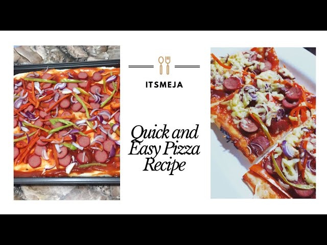 Quick and Easy Homemade Pizza Recipe class=