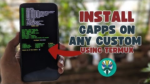 Install & Tweak Google Apps on ANY Android Phone (LiteGapps + Termux)