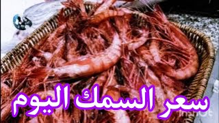 سعر السمك اليوم في الجزائر. يوم الجمعة  بمسمكة حمزة