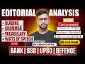 ✅ Editorial Analysis | 28th JAN, 2026 | Reading, Vocabulary, Grammar, Parts of Speech | Varun Chitra
