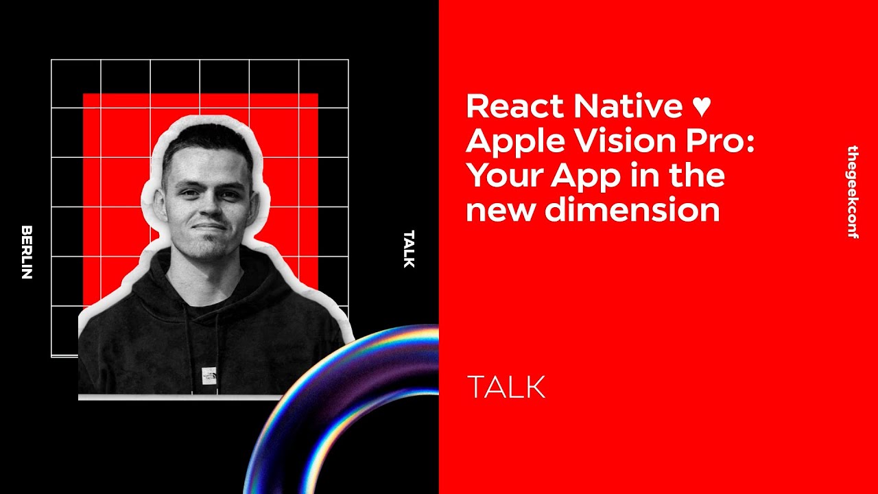 React Native Apple Vision Pro | Oskar | thegeekconf | GeekyAnts - YouTube