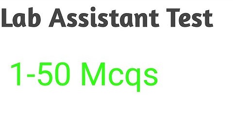 Lab Assistant Today ETEA TEST in HED Department 25-12-2022