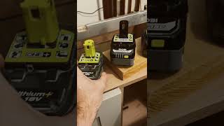 Ryobi One Plus Lithium Battery Comparison