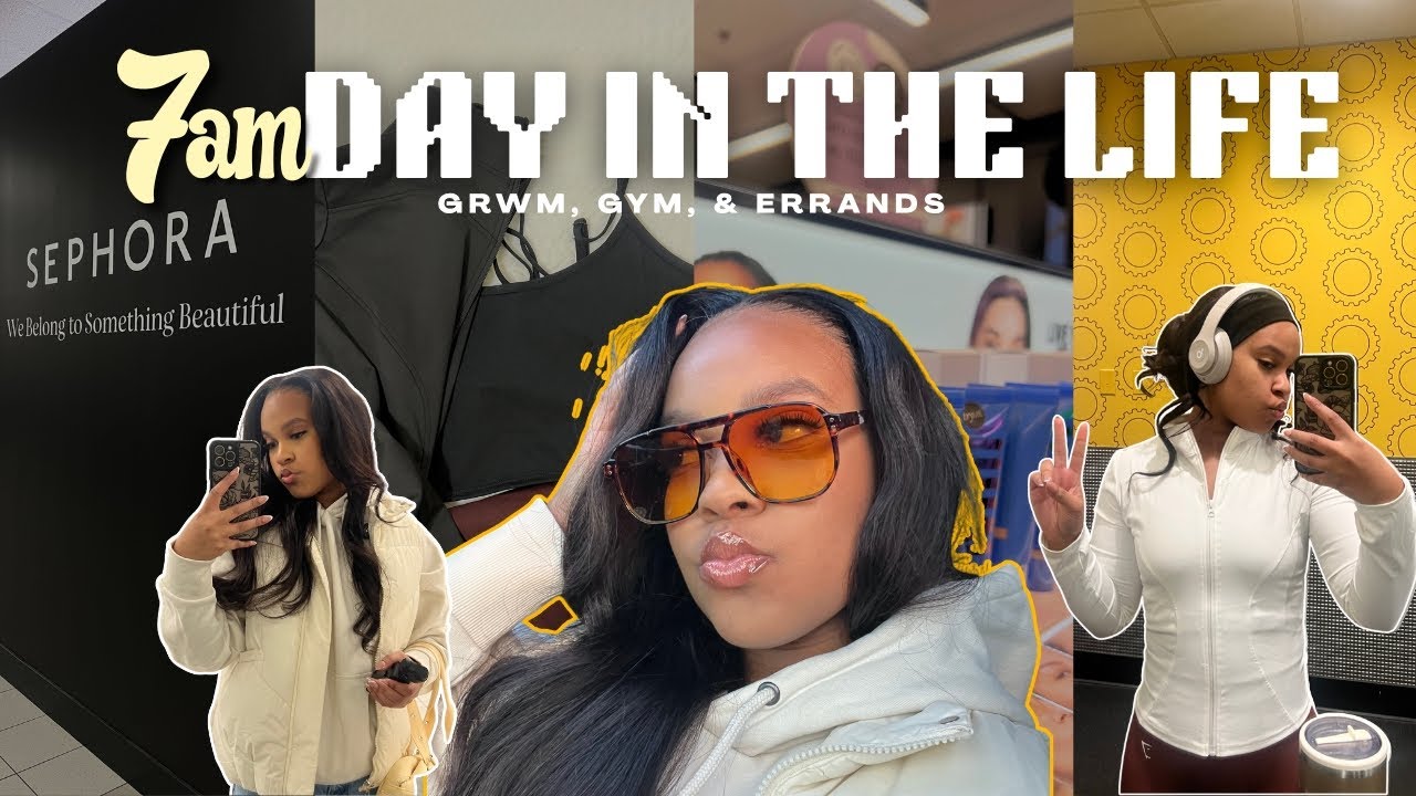 Продуктивный день из жизни в 7 утра | Подготовка к выходу, спортзал и дела по дому