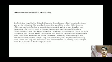 Usability (Human-Computer Interaction)