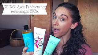 GOING!!  Avon Products that won't be returning in 2026!  #youtuber #avon #youtube #review