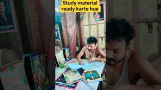 Study material ready karte hue #education #shortsfeed #shorts