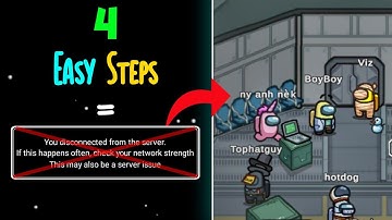 How To Fix - Disconnected From The Server Problem in Among Us New Update v2021.11.9.5a (Part 3)