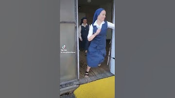 Thumbnail of When you're running late for prayer... (nuns on the run)