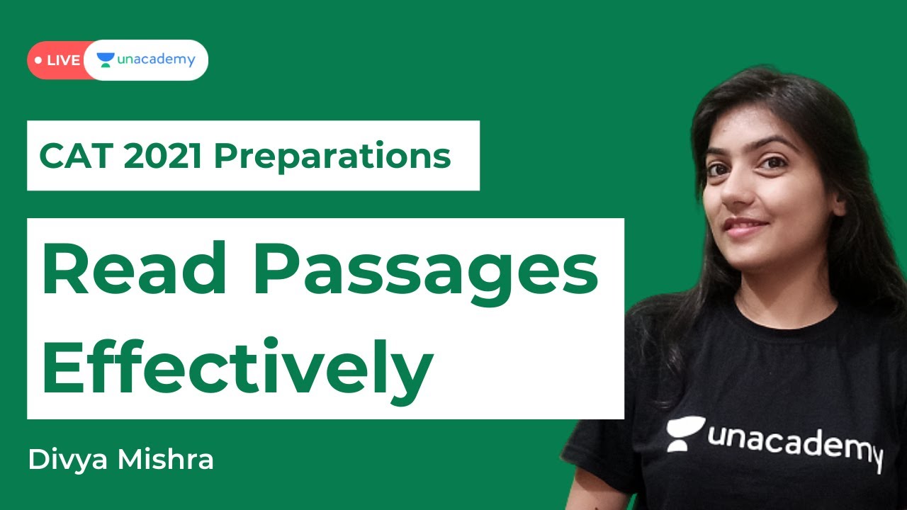 How to Read a Passage Effectively | VARC Preparation Strategy for MBA ...