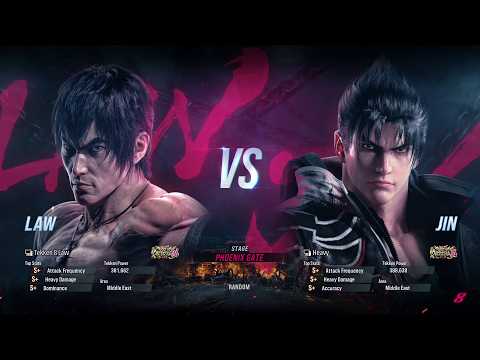 BSK (Law) VS Heavy (Jin) Tekken 8 Ranked