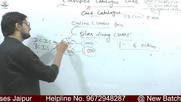Classified Catalogue Code ( CCC ) DLIS, BLIS Practical Classes By Mukesh sir