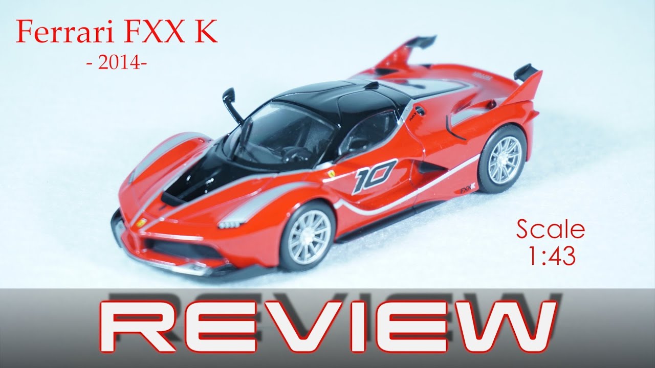 Ferrari FXX K 1:43 Review - Ferrari GT Collection - YouTube