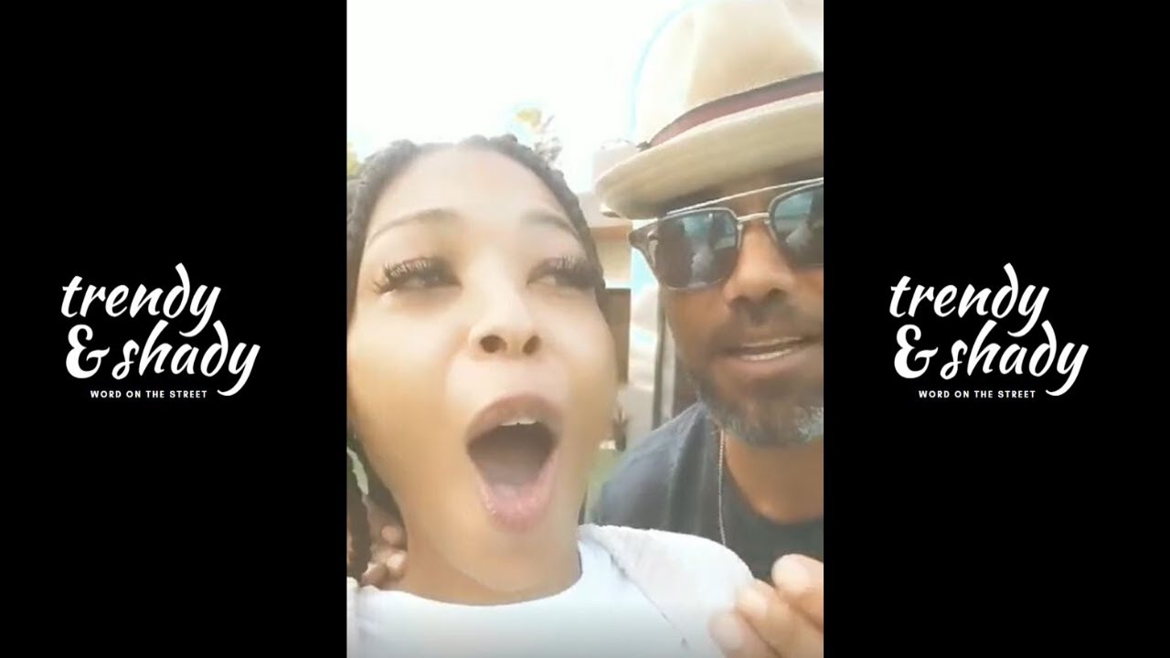SHEMAR MOORE with MONIECE: I am PROUD to be BLACK. I am PROUD to be WHITE.