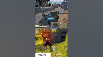 call of duty mobile vs free fire #freefirevscallofduty #codmobile #freefireshorts #shorts
