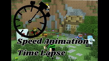 Minecraft Blender Speed Model (time lapse)