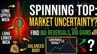 Spinning Top Candlestick Pattern A to Z Explained | Technical Analysis Strategy in Hindi