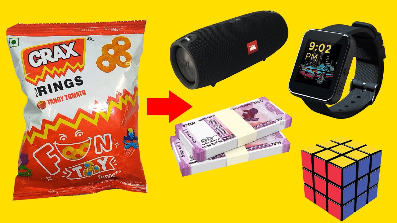 Cracks Latest Big Collection of Snacks with free gifts inside unboxing and review