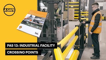 PAS 13 code of practice tips on industrial facility crossing points
