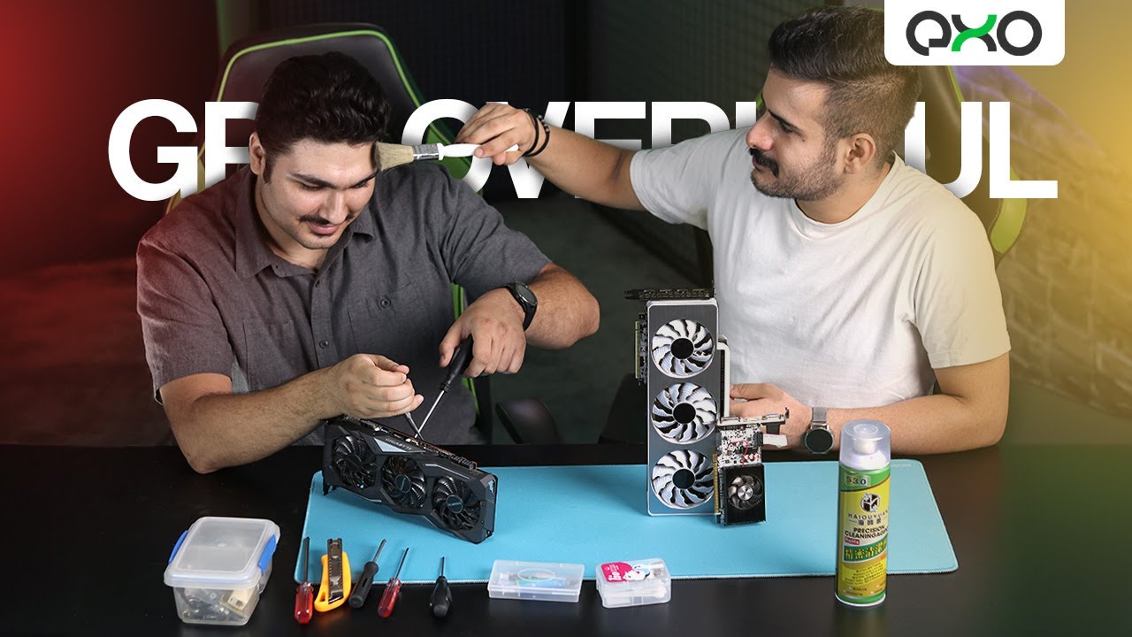 کالبد شکافی کارت گرافیک (تعویض خمیر سیلیکون)