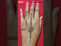 Back side mehndi design simple🥰| Very easy and beautiful mehndi design#shorts#mehndi#backgroundmusic
