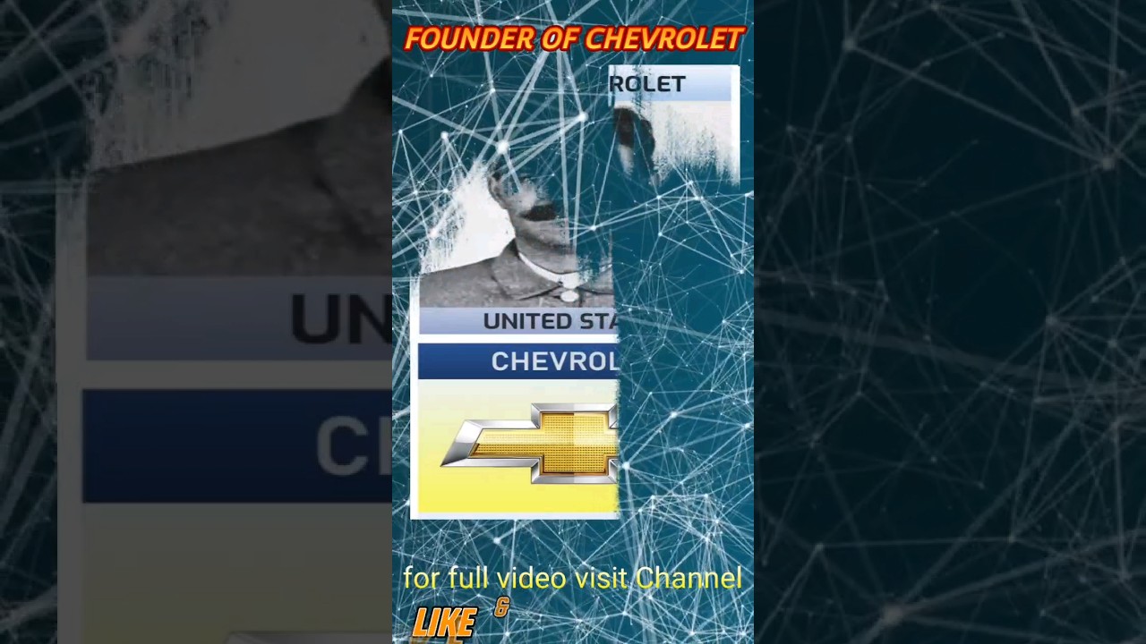 FOUNDER OF CHEVROLET shortvideo youtubeshorts viral founder car founder-of-chevrolet-shortvideo-youtubeshorts-viral-founder-car