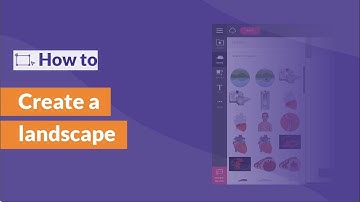 How to | Create a Landscape Using Mind the Graph