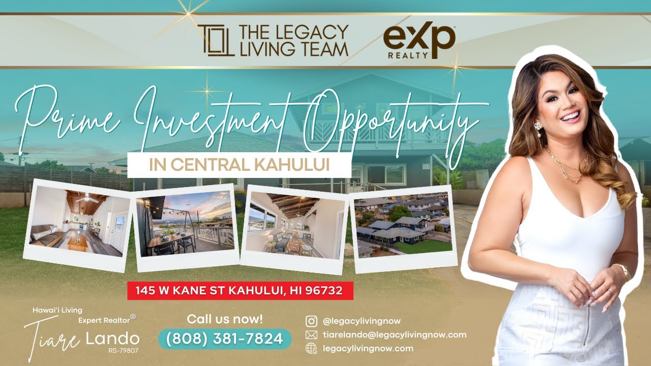 Rare 6-Unit Investment Property in Kahului, Maui! 🌺
