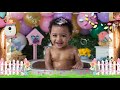Retrospectiva Animada Jardim Encantado - Gabriela Vitória 1 aninho