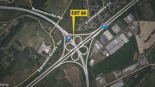 TDOT: I-26/I-81 ramp will be closed over weekend