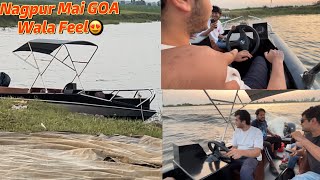 EXPLORING NAGPUR FIRST PRIVATE LAKE IN BMW SPEED BOAT😍😱 by Master Butter 5,165 views 6 months ago 8 minutes, 54 seconds